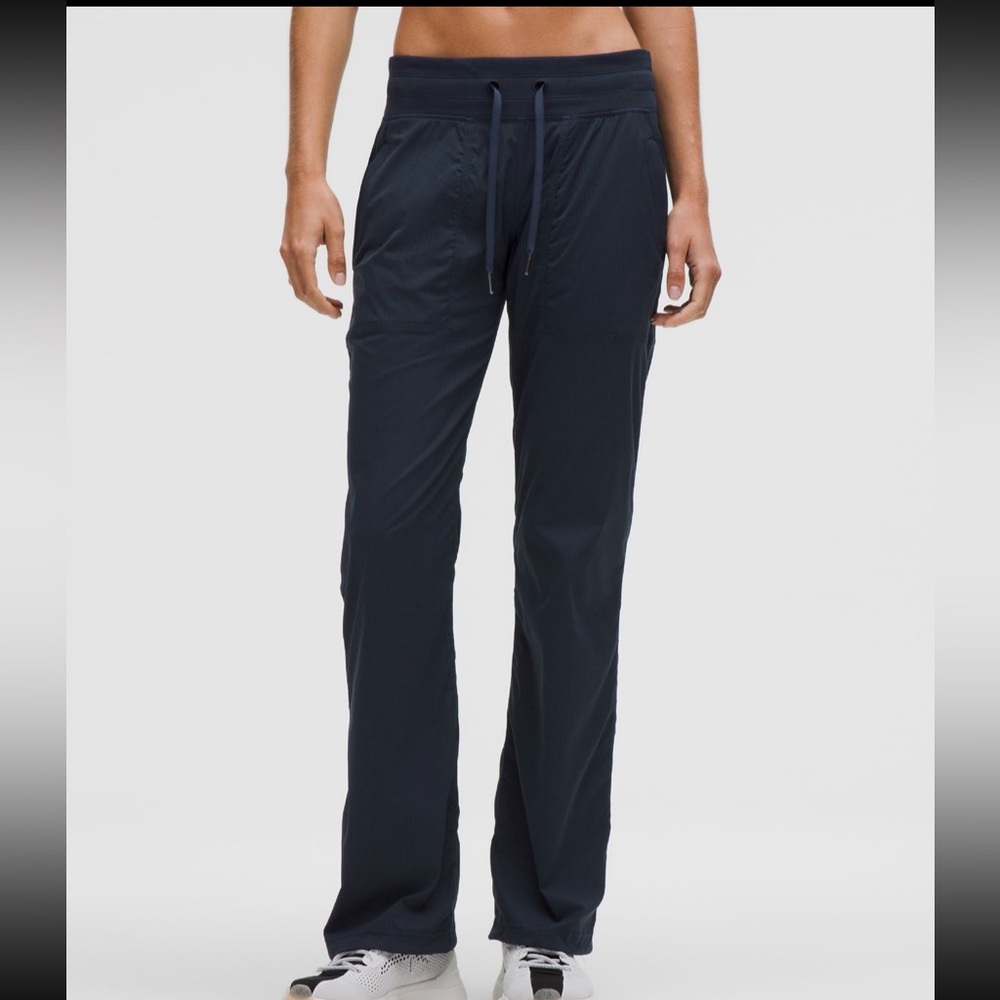 lululemon athletica Navy Blue Pants 6 Tall